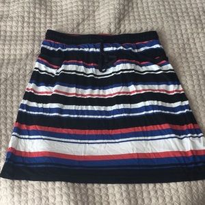 LAST CALL-Red white blue & black skirt W/ POCKETS!